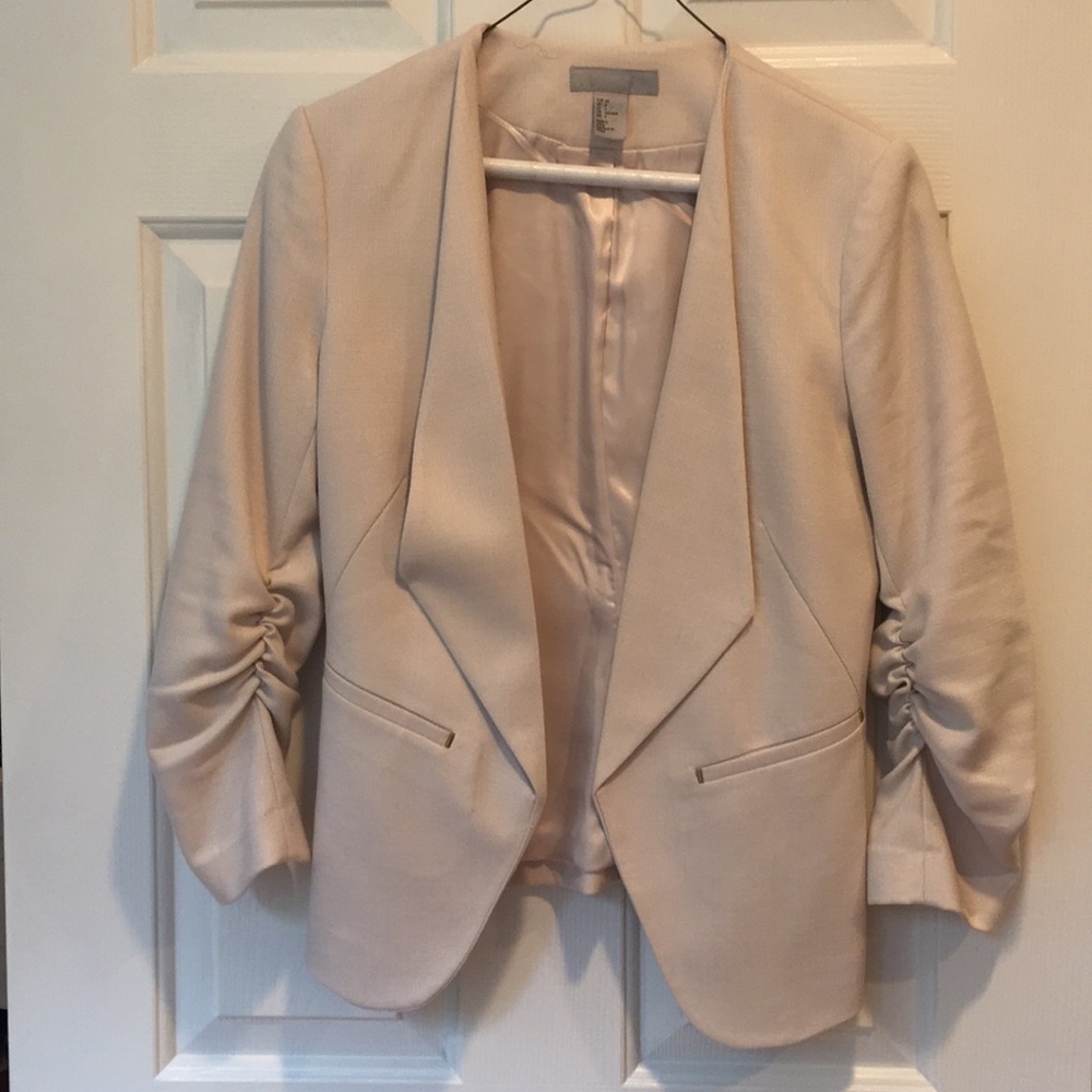 Cream Color Blazer from H&M